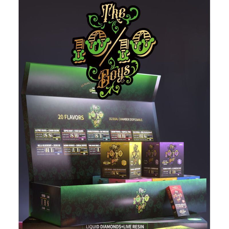 The 1010 Boys 1g Dual Chamber Disposable Vape Pen